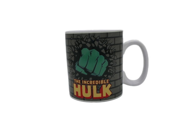 Hulk Heat Changing Mug, Tasse mit Thermoeffekt